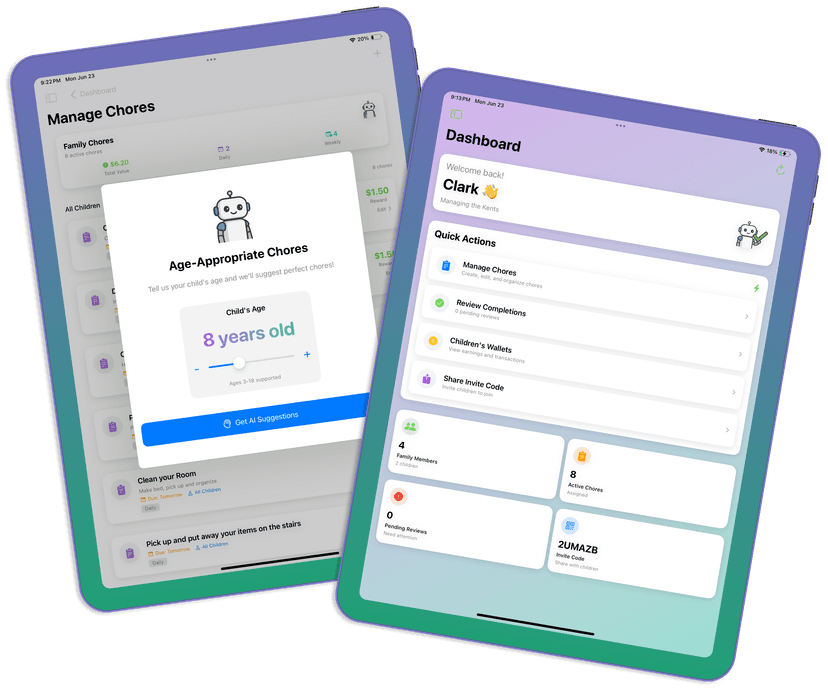 ChoresAI App Preview